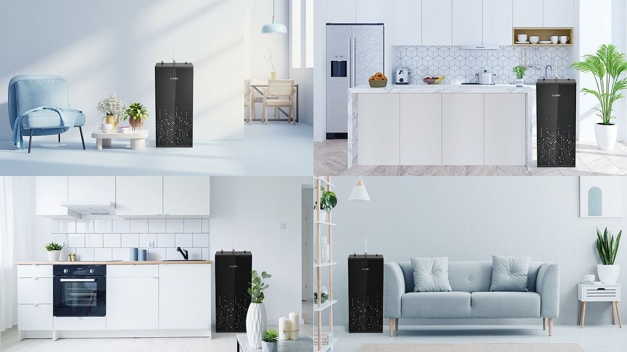 Máy lọc nước Karofi KAD-D59 thuận tiện lắp đặt ở mọi vị trí