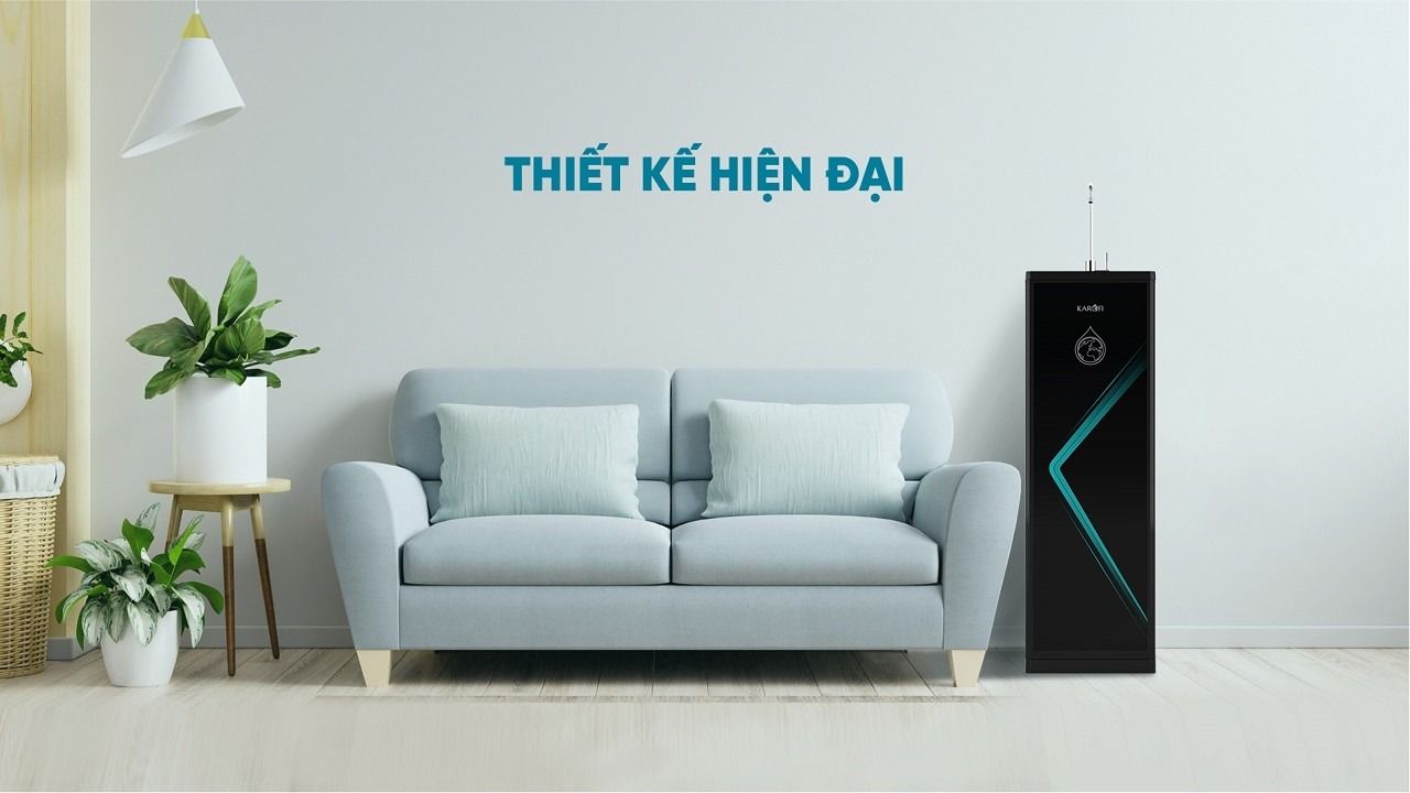 Karofi KAQ-D58 sở hữu thiết kế hài hoà, đẹp mắt