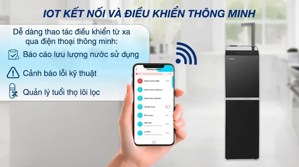 Kết nối thông minh với thiết bị di động TSmartlife