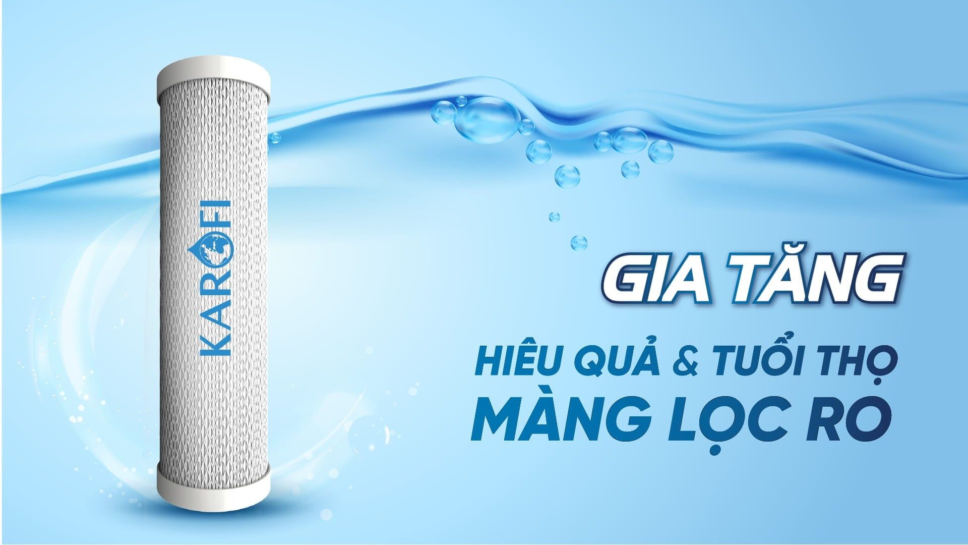 Giúp gia tăng tuổi thọ màng lọc RO