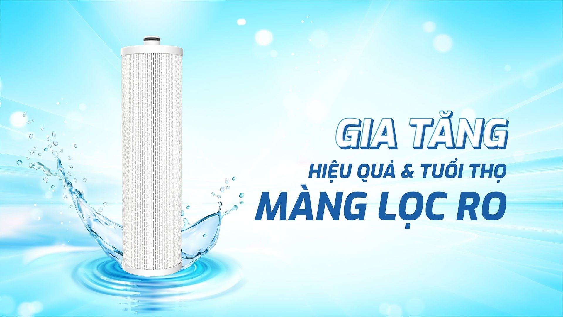 Gia tăng tuổi thọ màng lọc RO