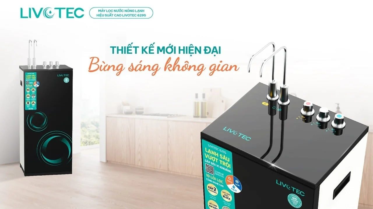 Karofi Livotec 629 sở hữu phong cách sang trọng, thiết kế đẹp mắt