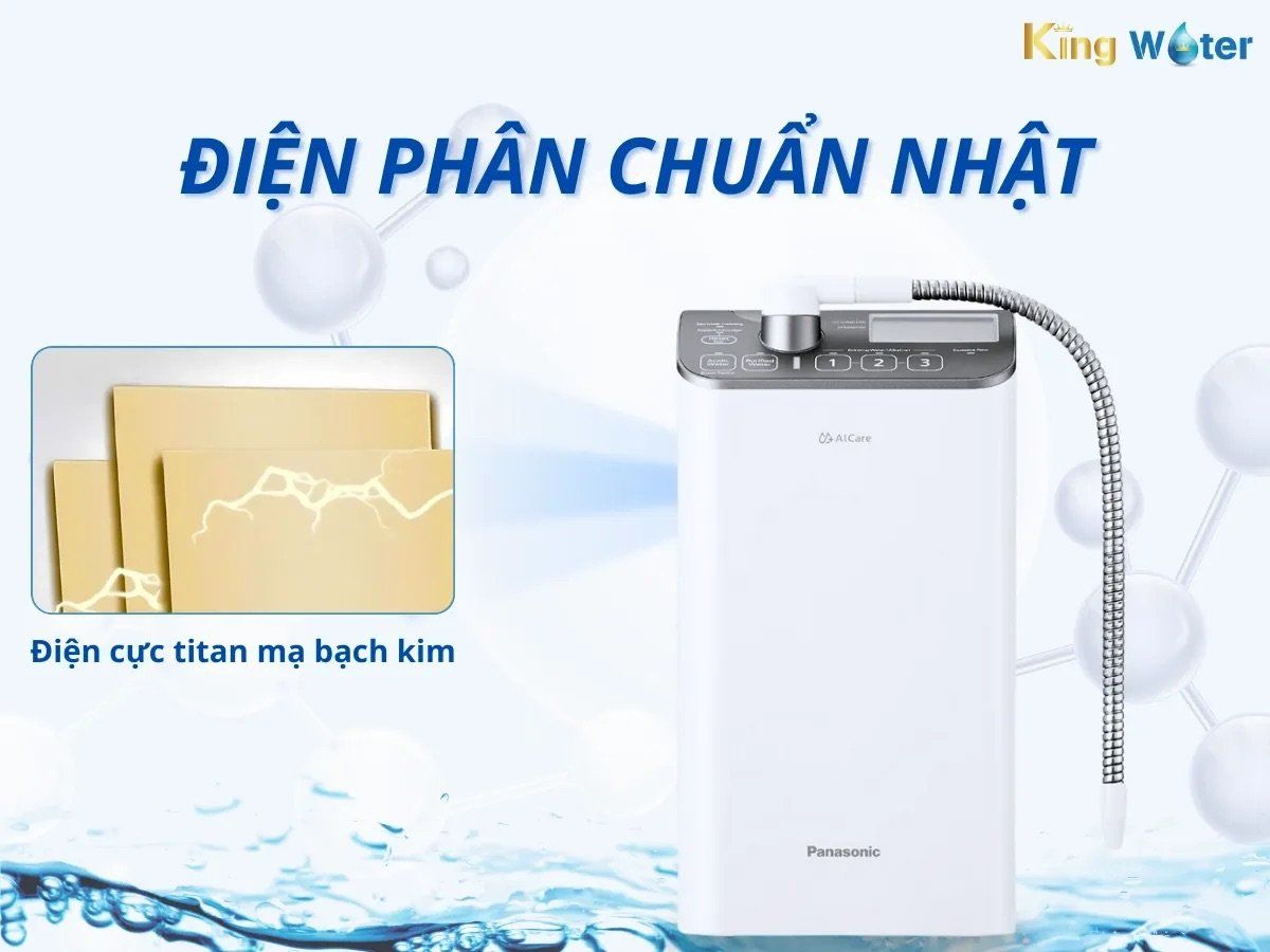 Panasonic TK-AS500-ZVN tự hào sở hữu công nghệ điện phân đạt tiêu chuẩn nghiêm ngặt của Đạo luật PMD