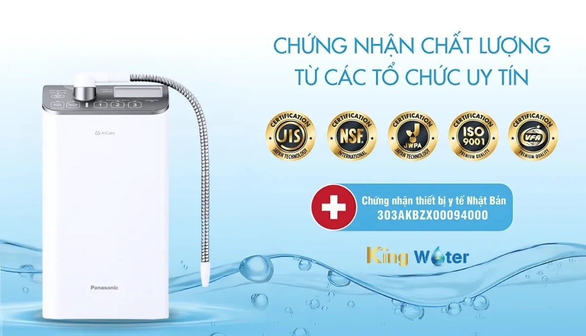 Panasonic TK-AS500-ZVN được chứng nhận theo các tiêu chuẩn quốc tế cao nhất