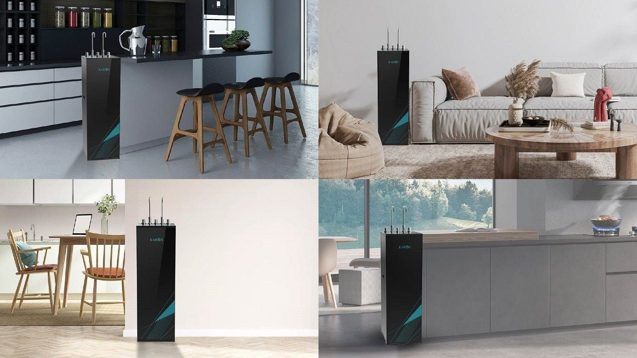Máy lọc nước Karofi KAD-X58 có thiết kế thời thượng phù hợp với nhiều vị trí