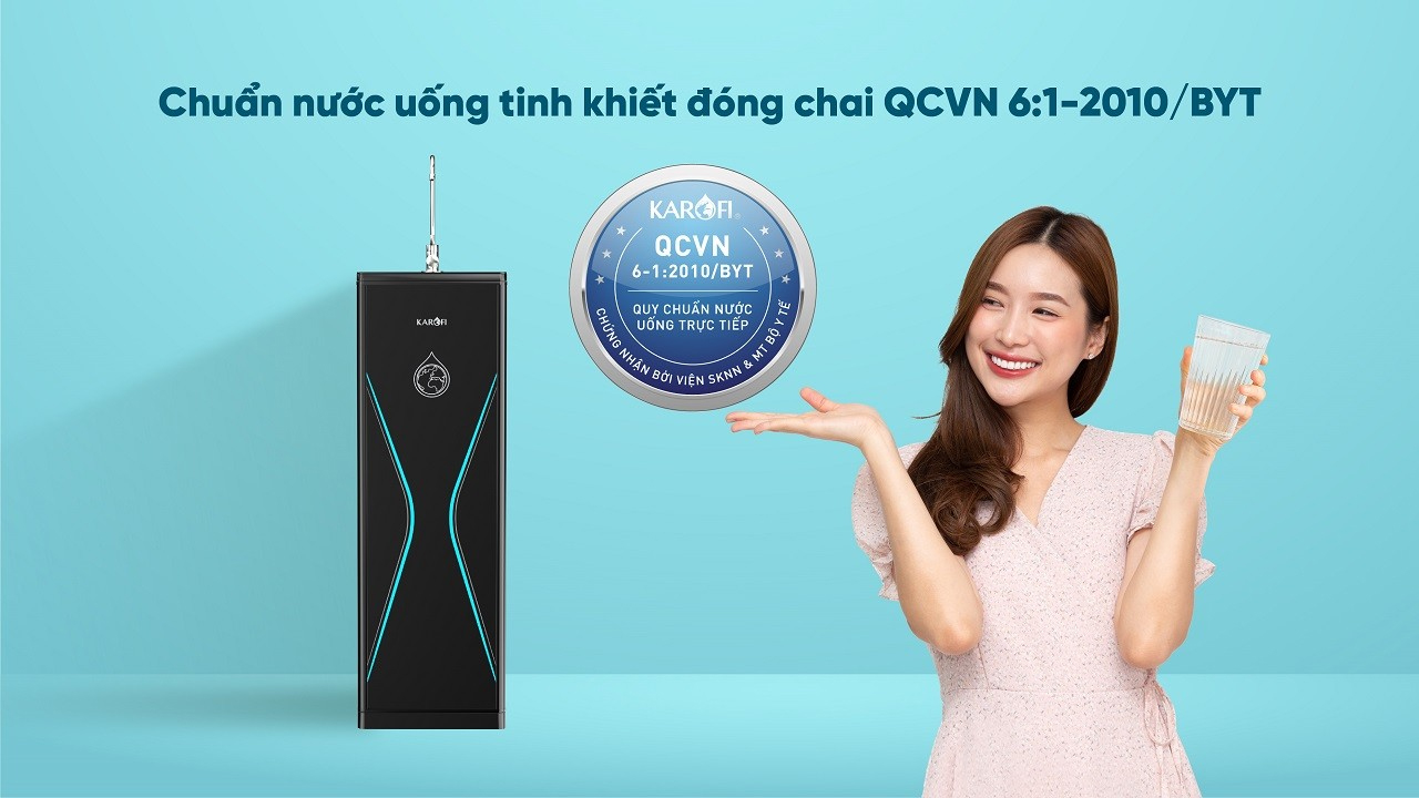Karofi KAQ-D36S đảm bảo đạt chuẩn chất lượng của bộ y tế