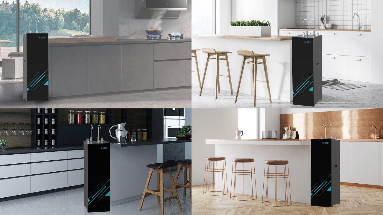 Karofi KAQ-F38 là thiết kế tủ đứng thon gọn