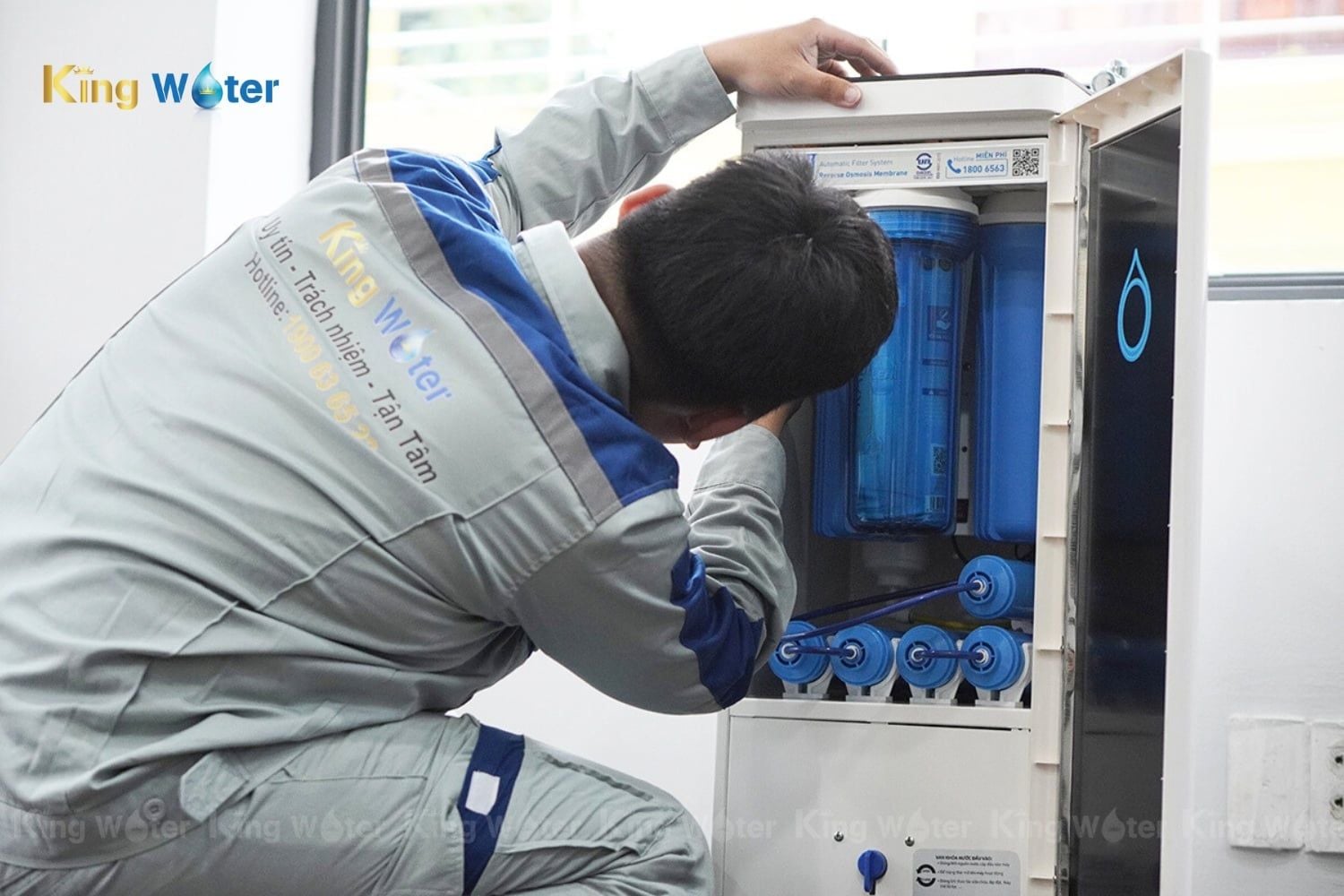 KingWater cung cấp đầy đủ các lõi lọc Karofi bạn cần thay