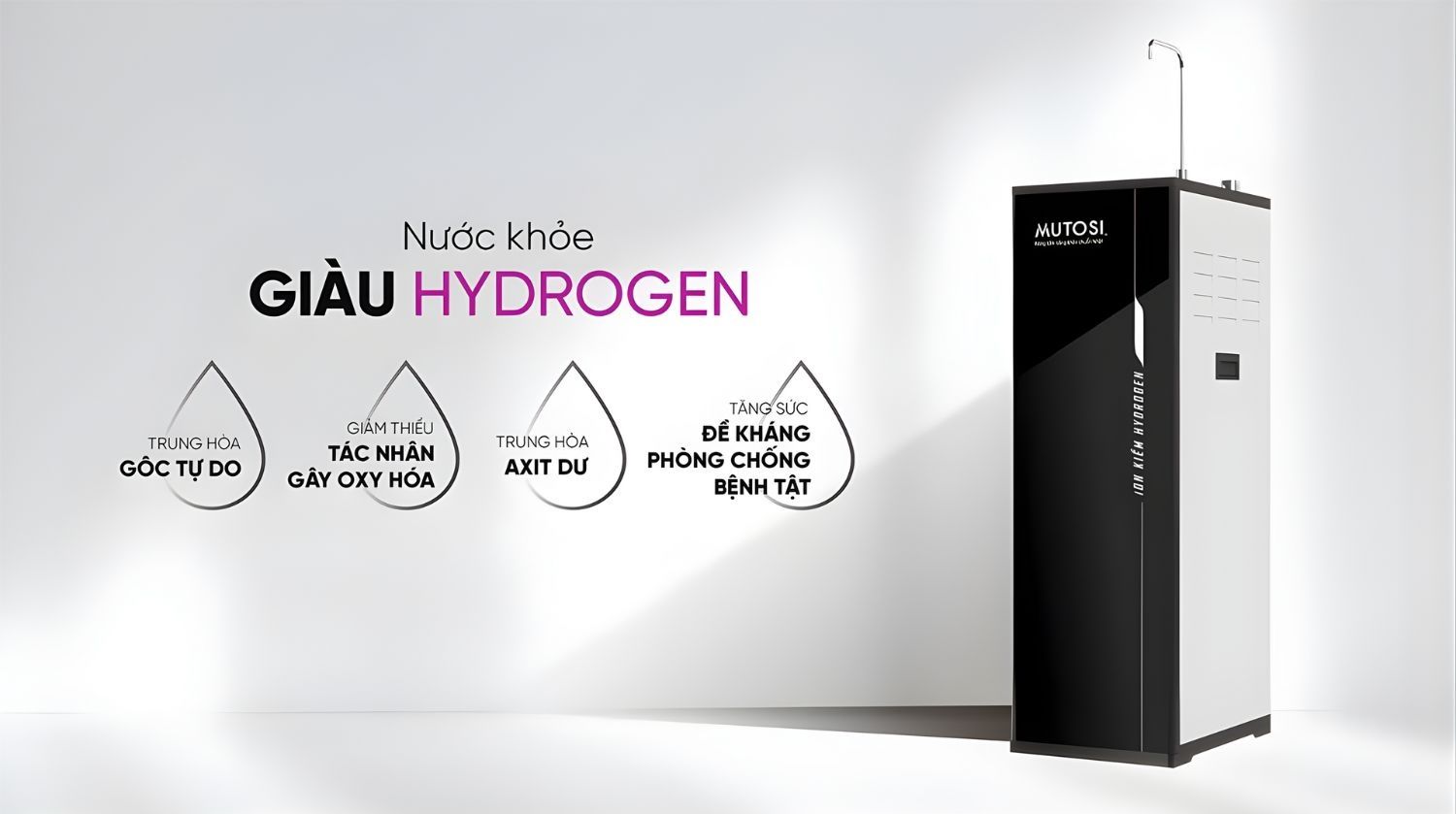 Mutosi – Kết hợp công nghệ Nhật Bản, tạo hydro ổn định