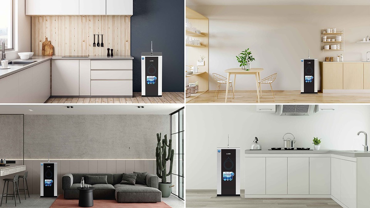 Máy lọc nước Karofi ERO102 tạo điểm nhấn cho không gian sống của bạn.