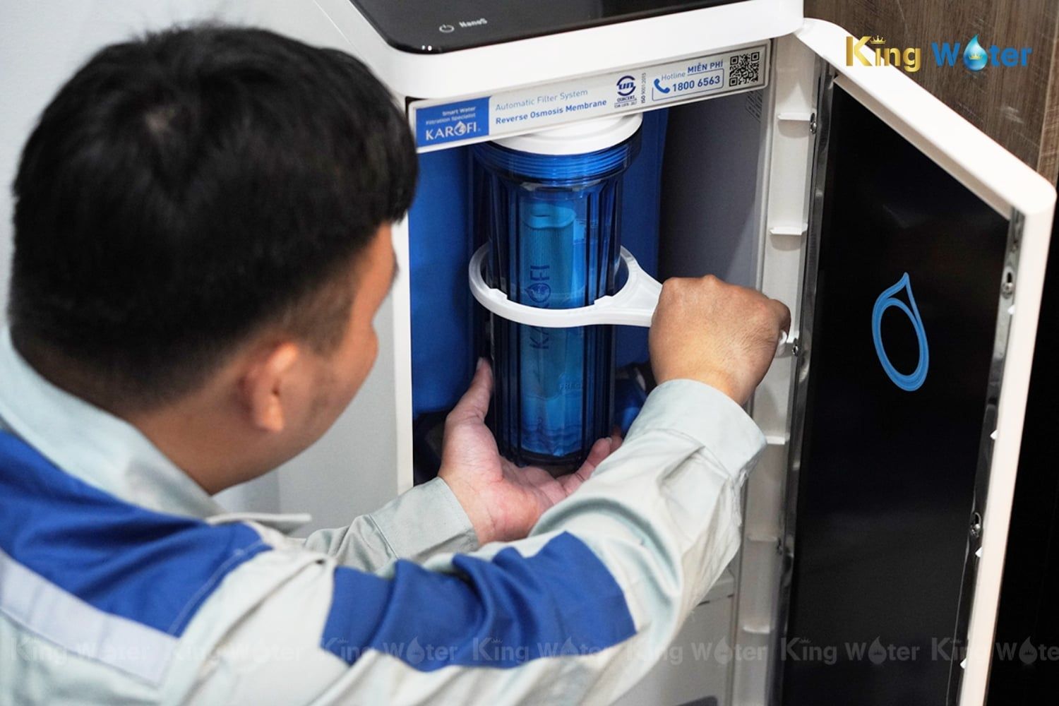 Một số model sử dụng lõi thiết kế vỏ nhựa trong suốt giúp quan sát độ bẩn dễ dàng