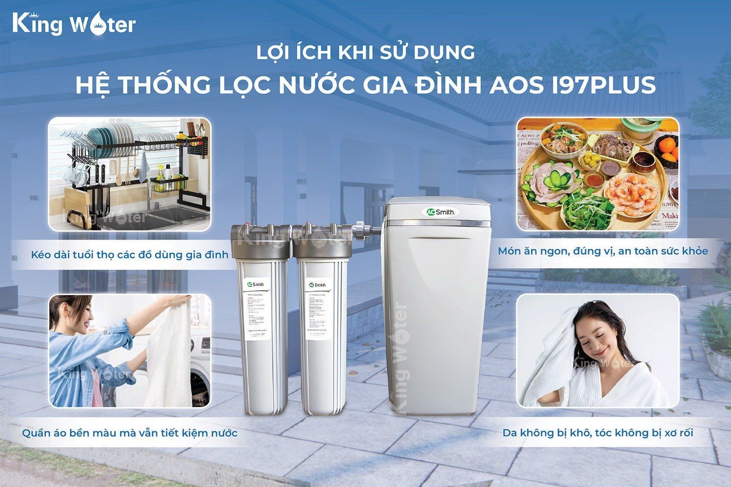 Máy lọc nước AoSmith AOS i97s chính là cách để bảo vệ sức khỏe