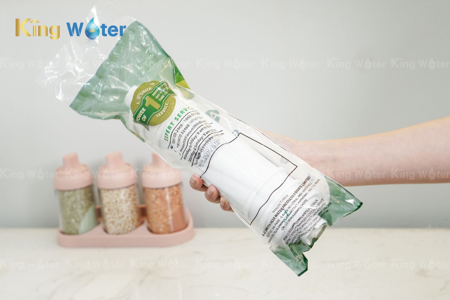 Lõi AO Smith GAC Min-Tech giúp cải thiện vị nước, loại bỏ clo hiệu quả