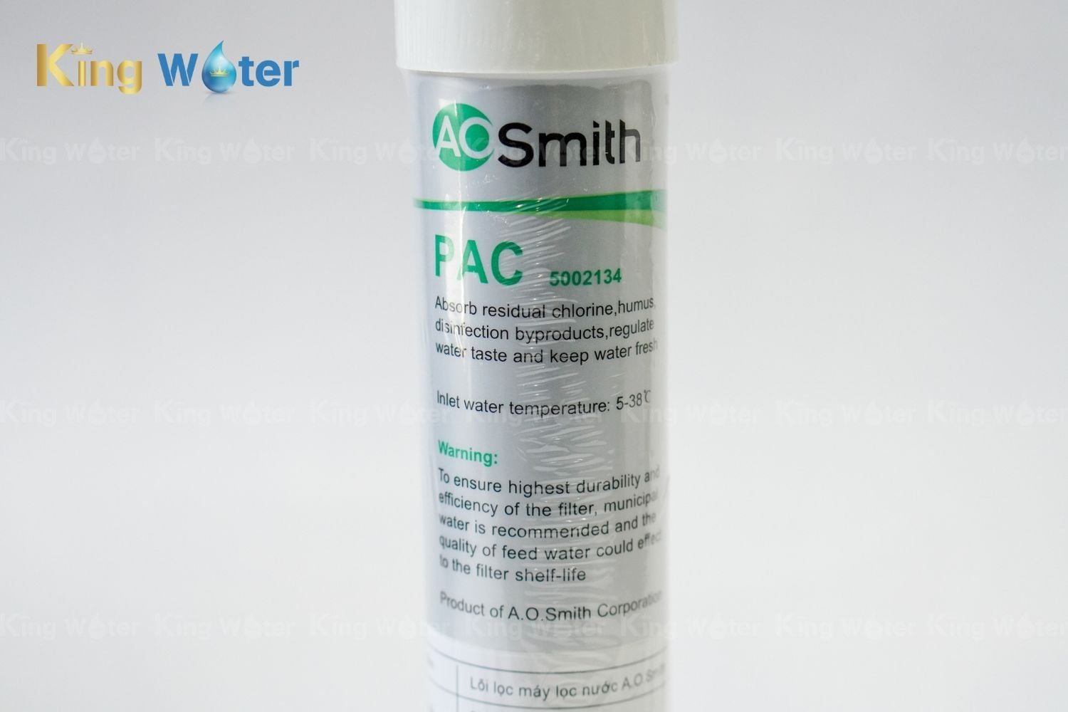 Lõi PAC có tác dụng cải thiện mùi vị nước sau RO