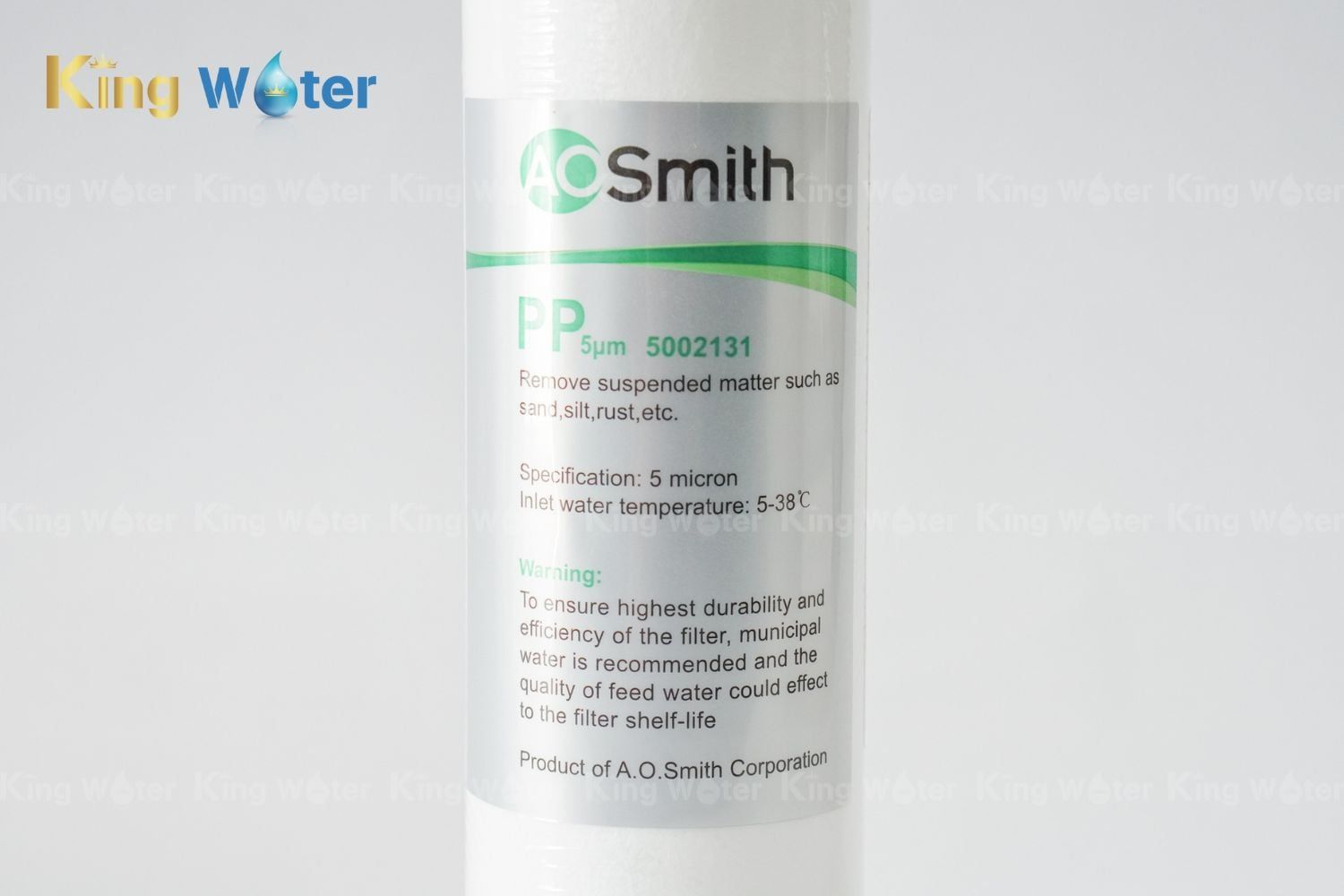 PP5 là lớp lọc đầu tiên giúp loại bỏ các tạp chất kích thước lớn