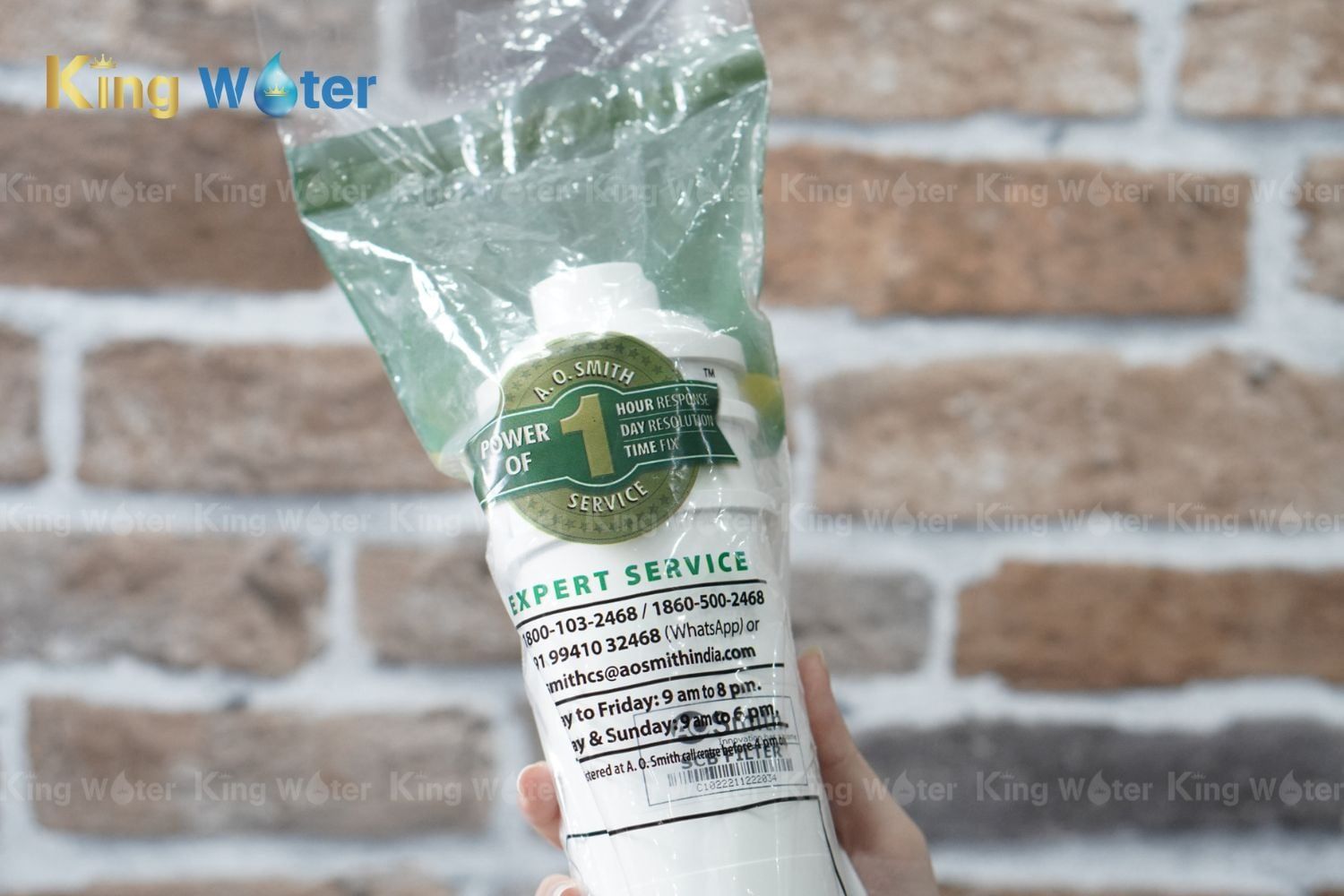 Lõi AO Smith SCB đảm bảo nguồn nước sạch tuyệt đối