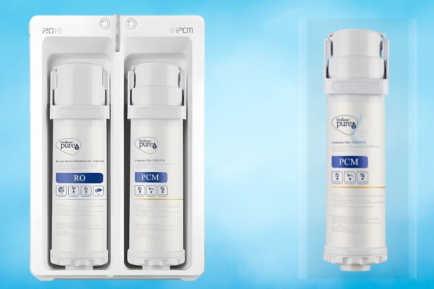 Lõi lọc PCM xử lý hiệu quả các vấn đề phổ biến của nguồn nước sinh hoạt