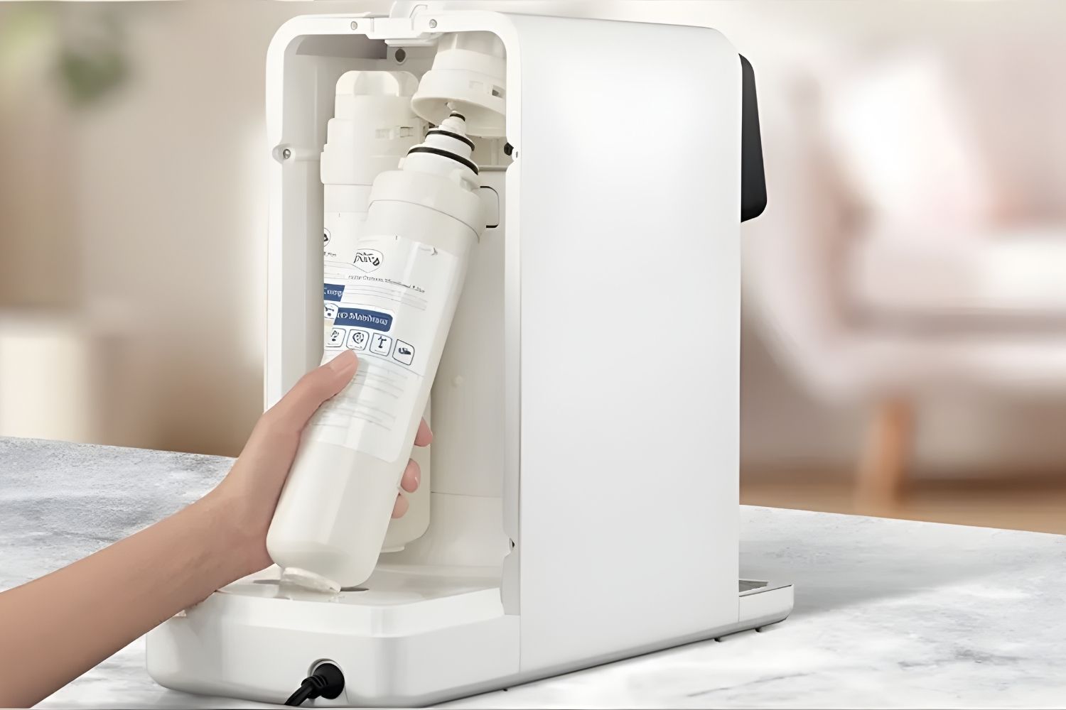 Thay thế lõi lọc PPCF theo đúng chu kỳ duy trì hiệu suất vận hành ổn định cho máy