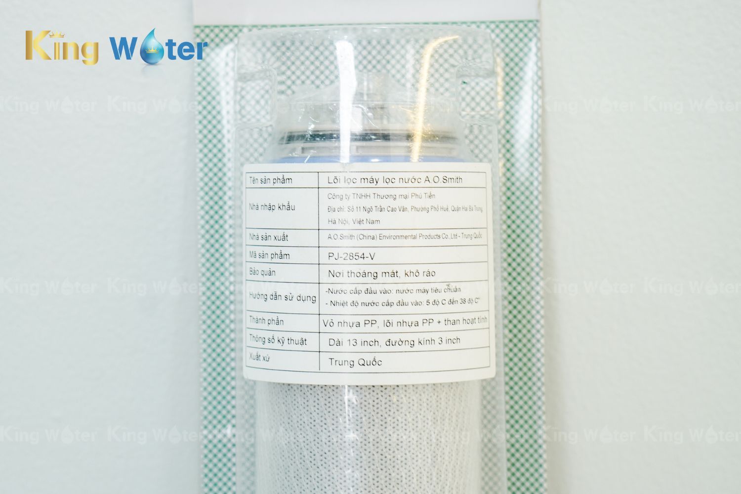Thông số kỹ thuật của lõi Composite 5in1 (Mã PJ-2854-V)