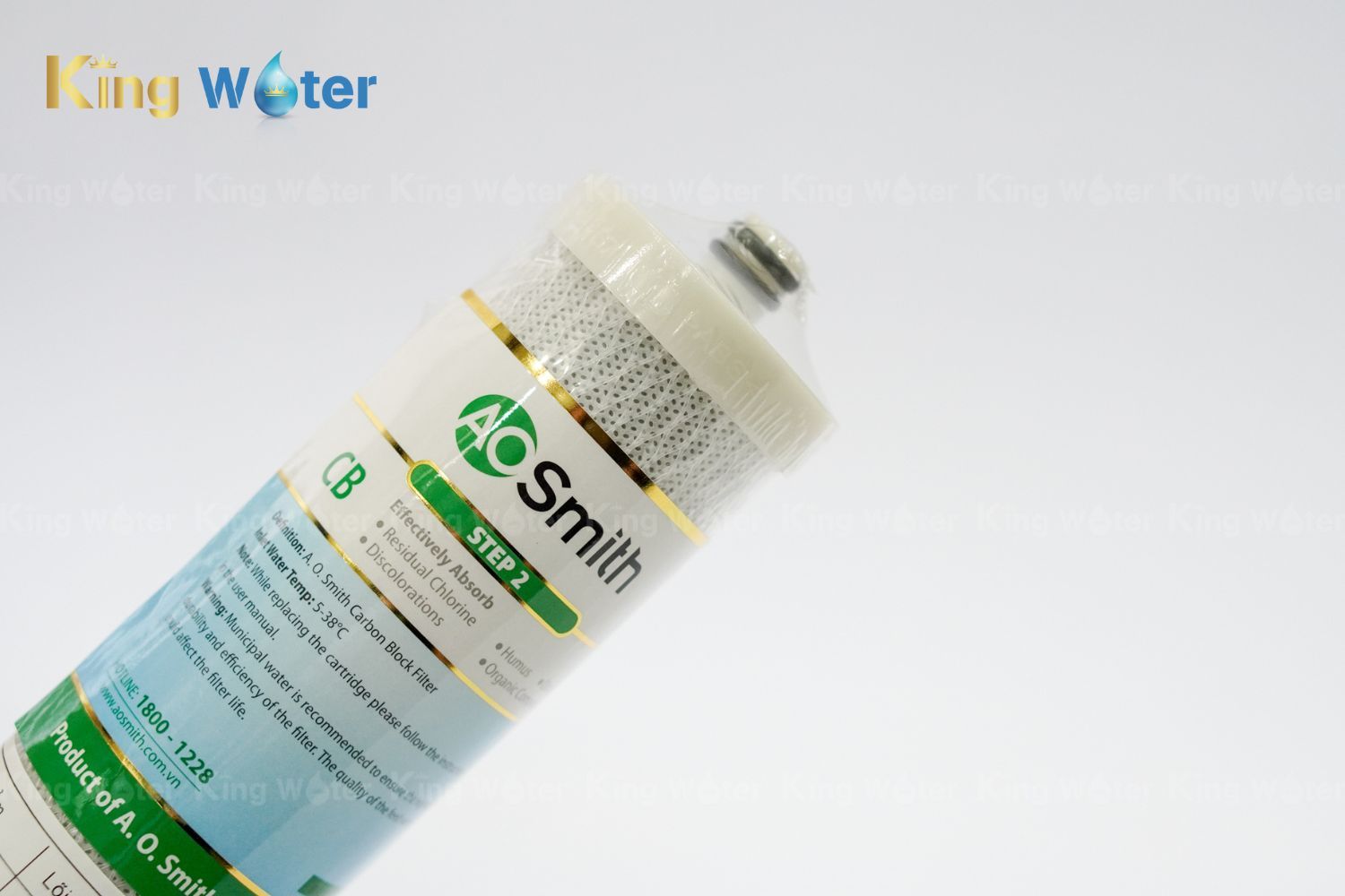 Thay lõi AO Smith Carbon Block chính hãng tại KingWater