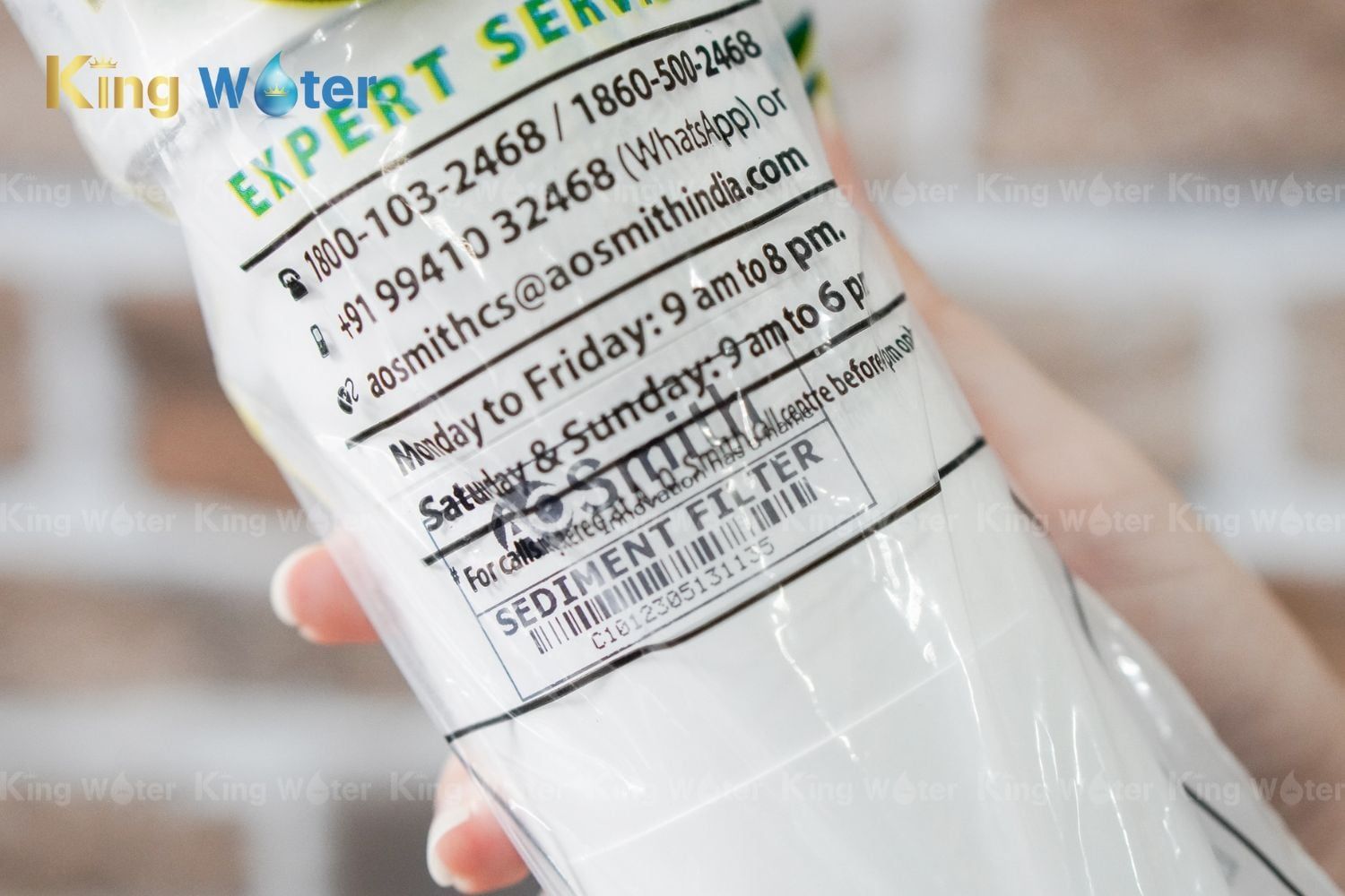 Thay lõi AO Smith Sediment | 335690-000 chính hãng tại KingWater