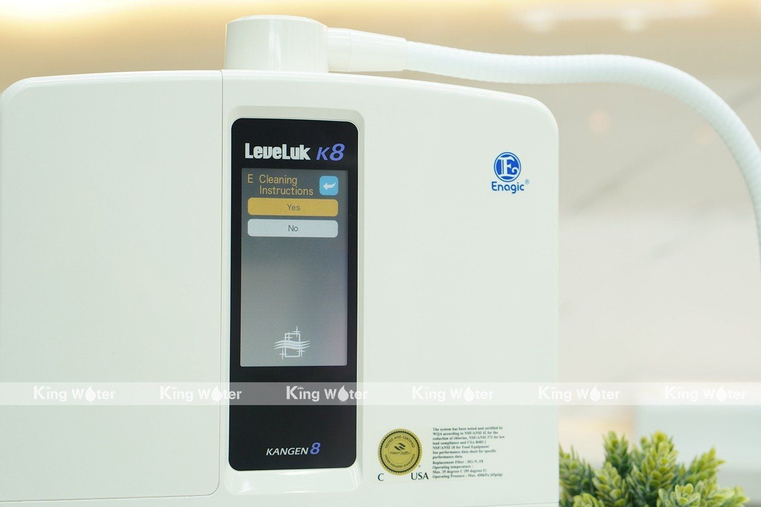 Lưu ý khi sủ dụng máy lọc nước điện giải KANGEN LEVELUK K8