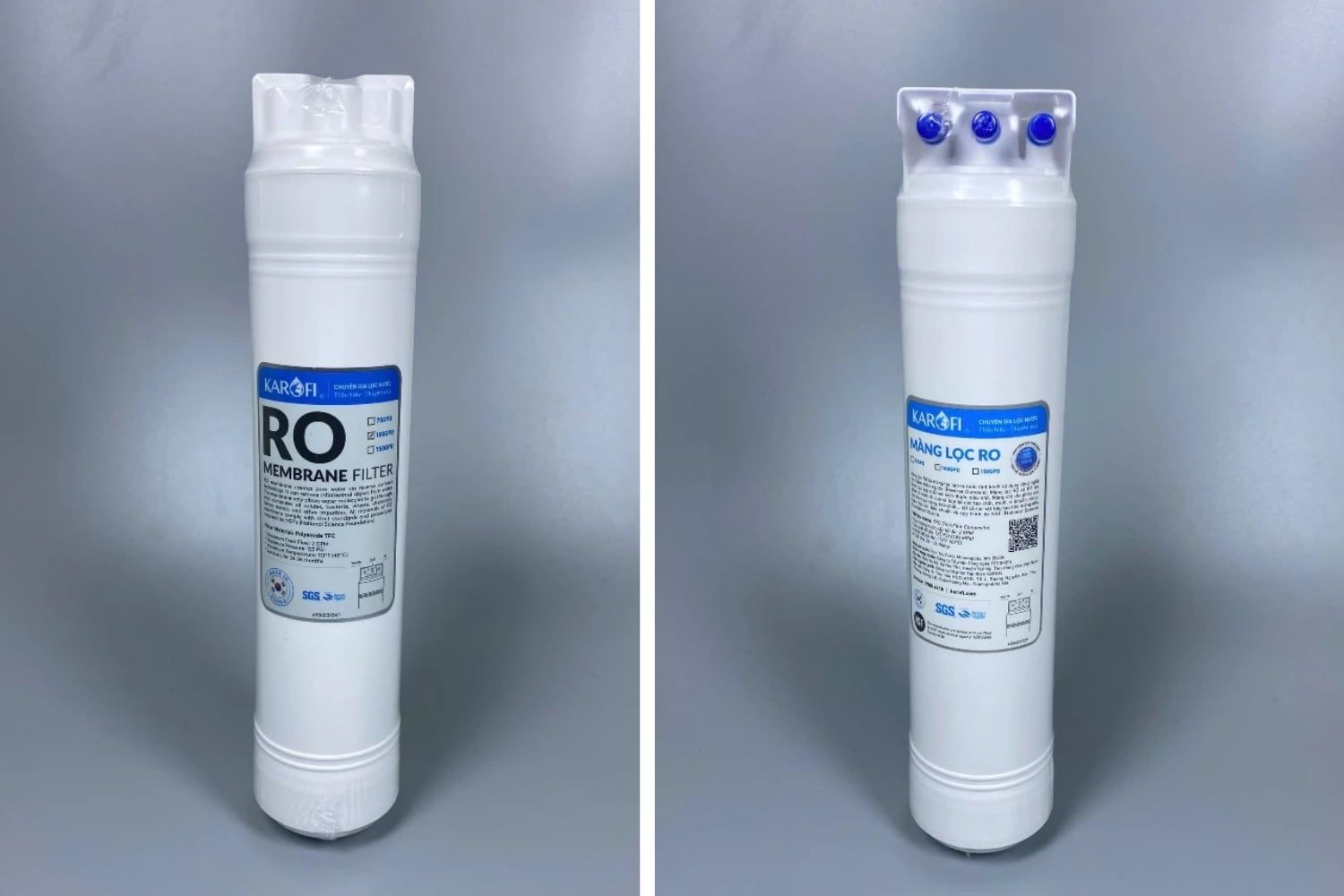 Màng RO Karofi 50/100 GPD tháo lắp nhanh –&nbsp;Hàn Quốc