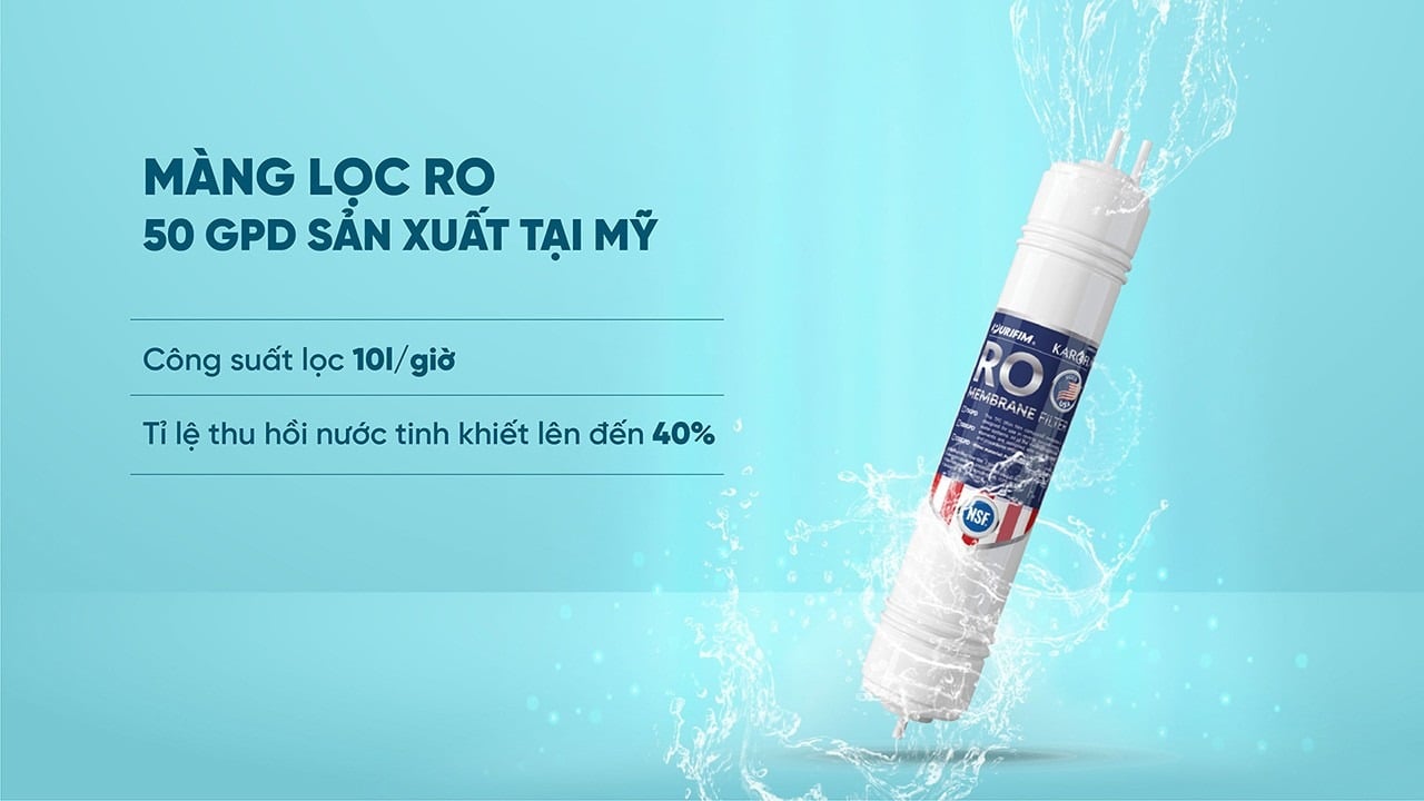 Màng lọc RO 50 GPD Purifim chuẩn Mỹ