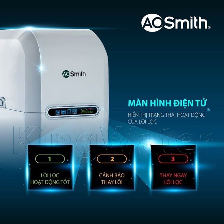 Màn hình LED với nhiều tính năng thông minh cũng là một điểm nổi bật của máy A2