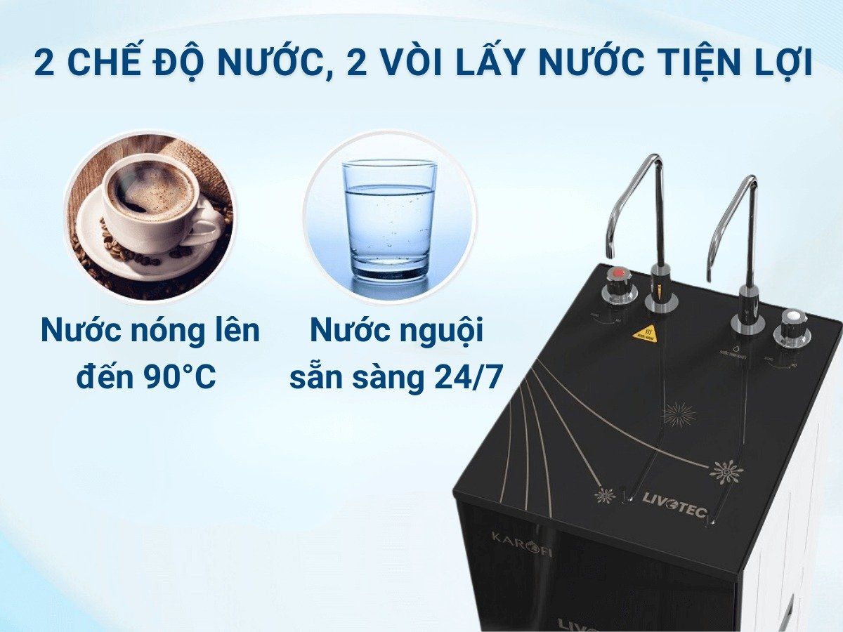 Máy lọc nước Livotec RO Nóng – Nguội