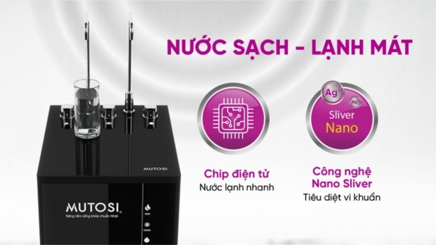 Tích hợp nhiều công nghệ làm lạnh - kháng khuẩn an toàn