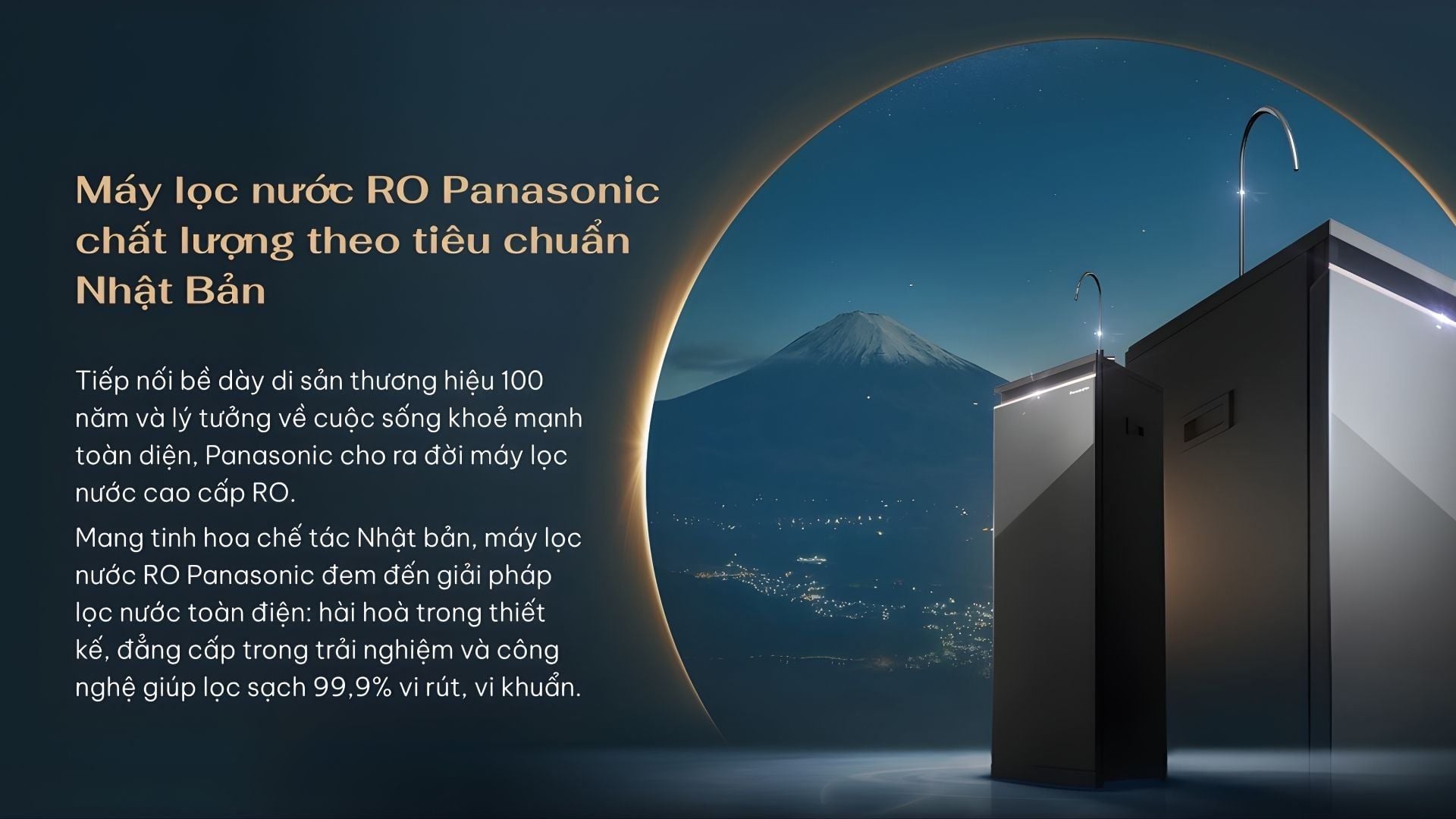 Máy lọc nước RO Panasonic - Tạo nguồn nước tinh khiết, tốt cho sức khoẻ