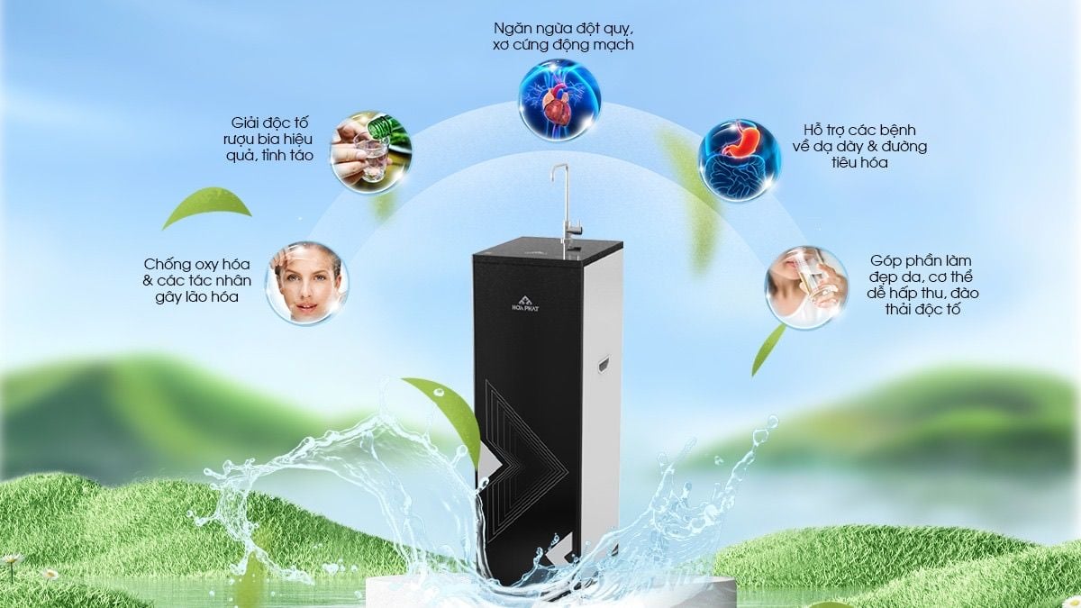 Giàu Hydrogen chống oxy hóa