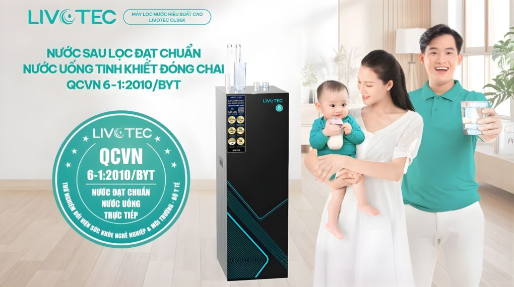 Livotec CL36K - Chuẩn tinh khiết quốc gia, chuẩn an toàn quốc tế