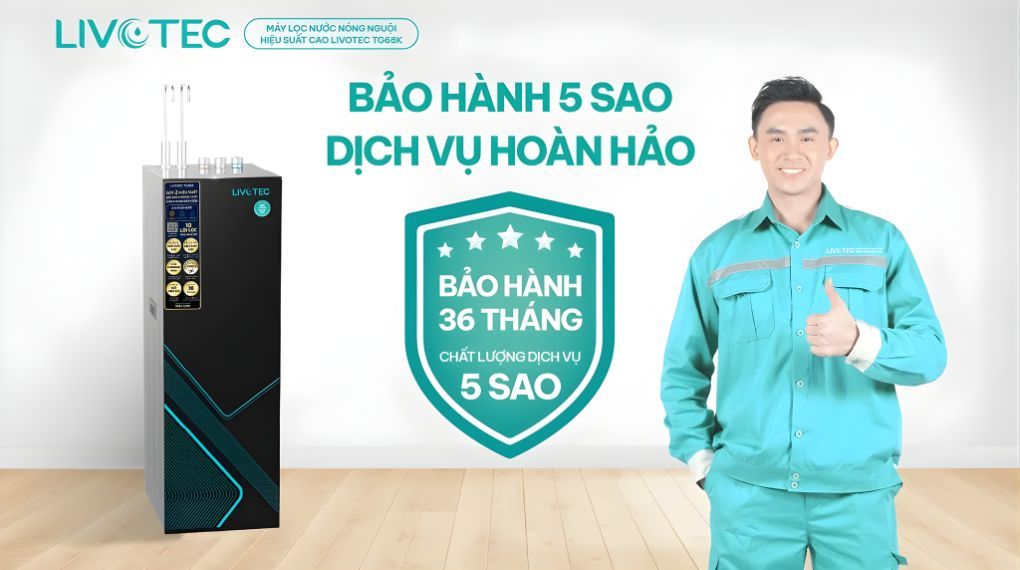 Bảo vệ toàn diện với chế độ bảo hành chính hãng lên đến 36 tháng