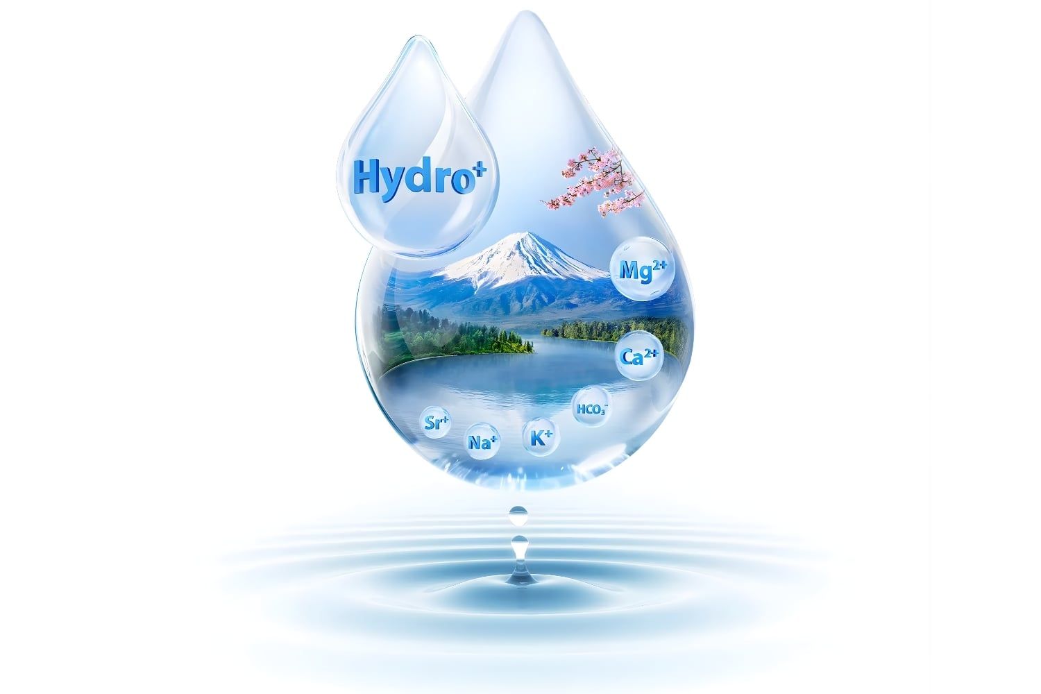 OriginPure™ Water - Giúp cải thiện mức độ hydrat hóa và giúp trung hòa axit