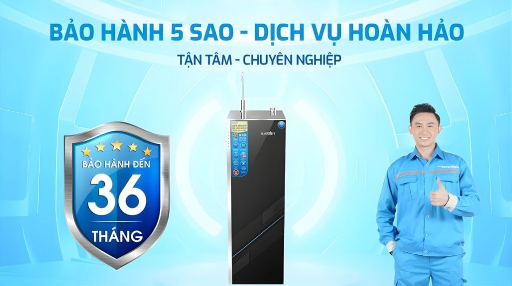 Chế độ bảo hành lên đến 36 tháng