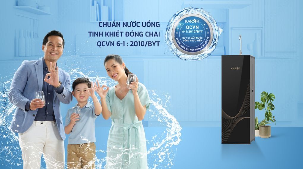Nước sau lọc có thể uống trực tiếp không cần đun sôi
