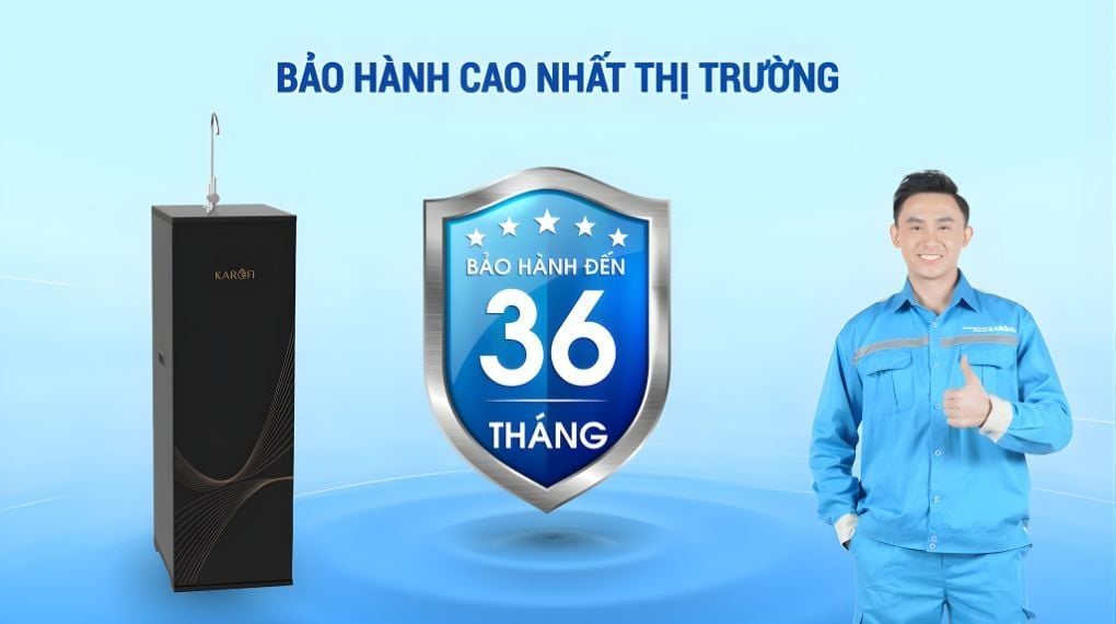 Chế độ bảo hành lên đến 36 tháng