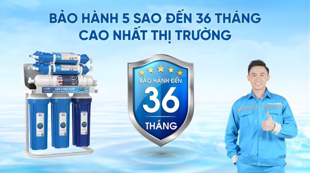 Bảo hành 36 tháng cao nhất thị trường