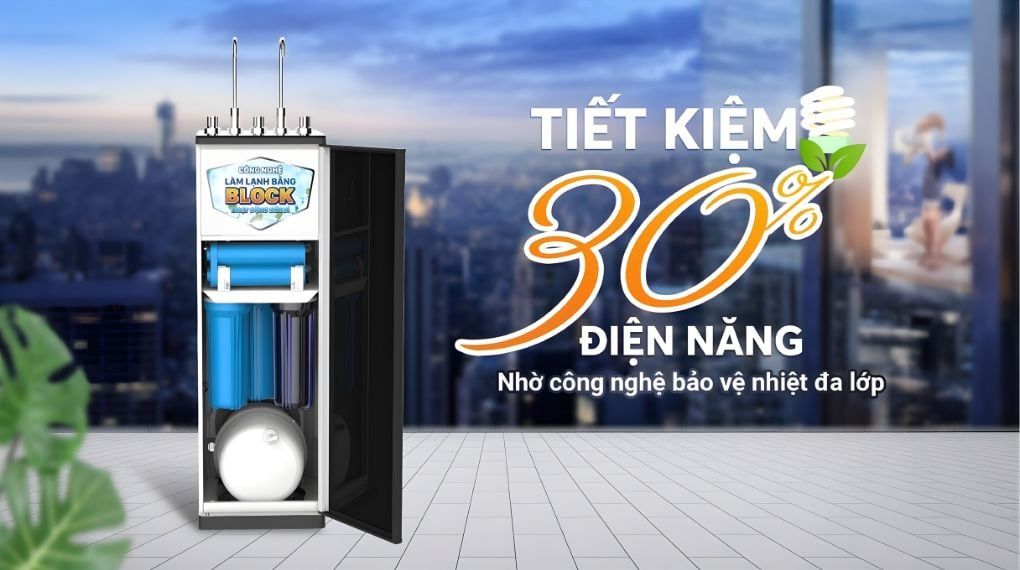 Sản phẩm giúp tiết kiệm 30% điện năng