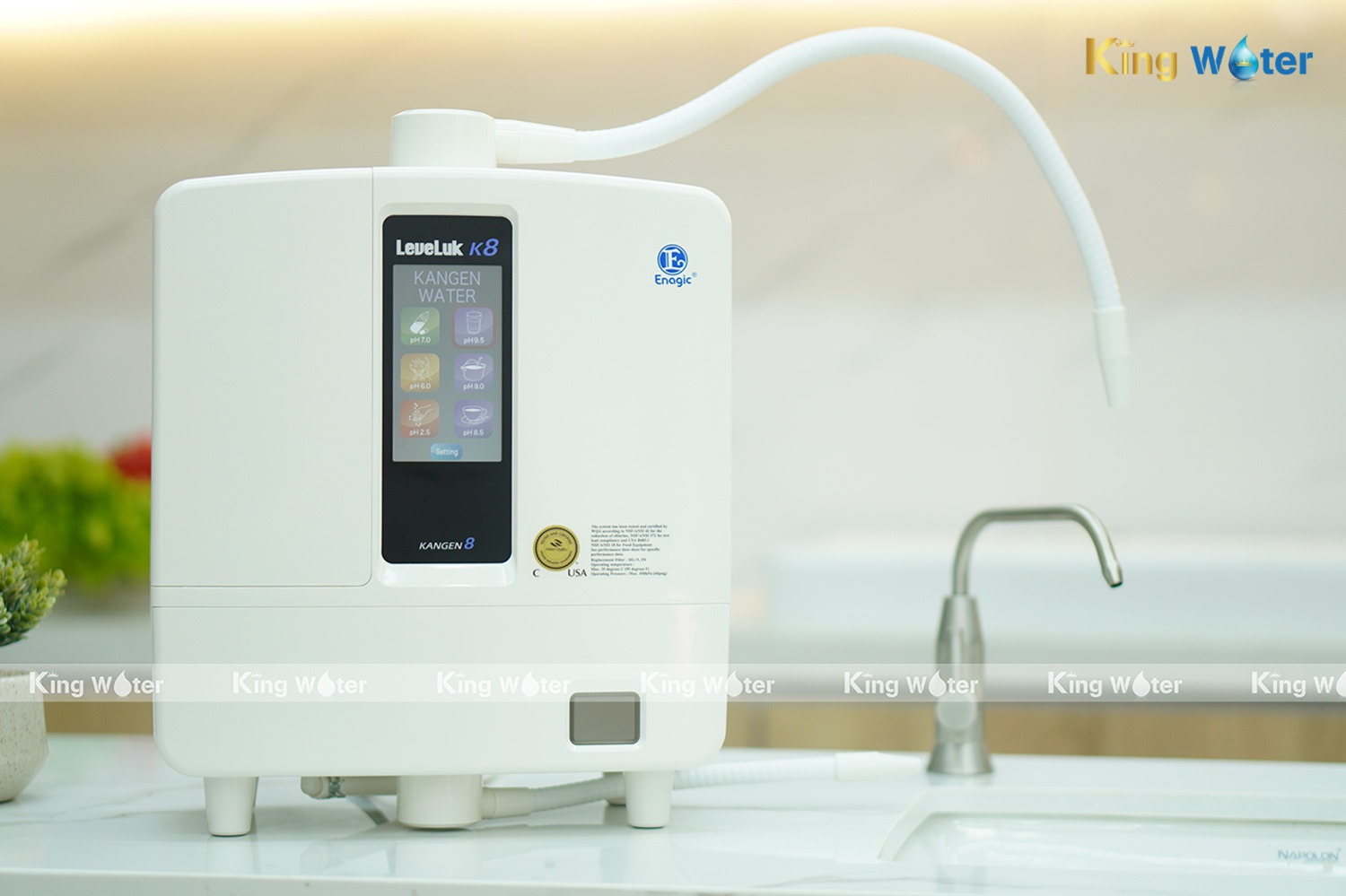 Kangen Enagic – Chuyên gia điện giải ION Kiềm hàng đầu