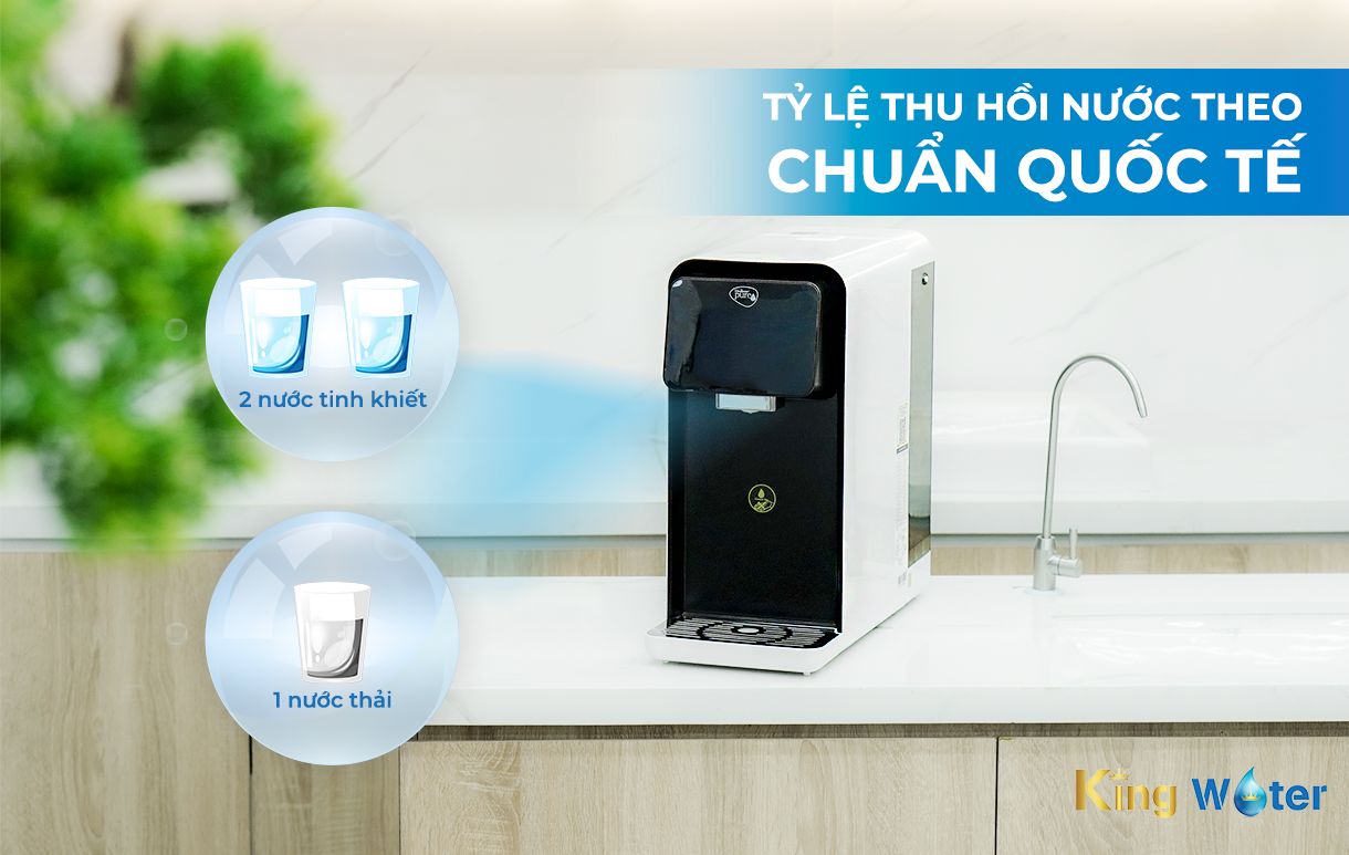 Unilever Pureit Delica UR5840 sở hữu tỷ lệ thu hồi nước chuẩn quốc tế