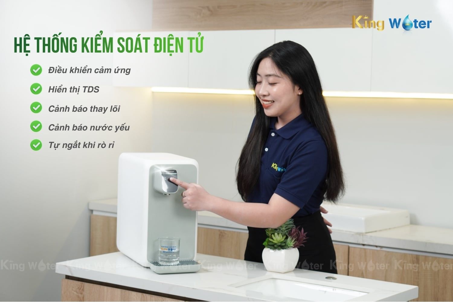 Kangaroo Hydrogen KG400HD được trang bị các tiện ích thông minh hàng đầu