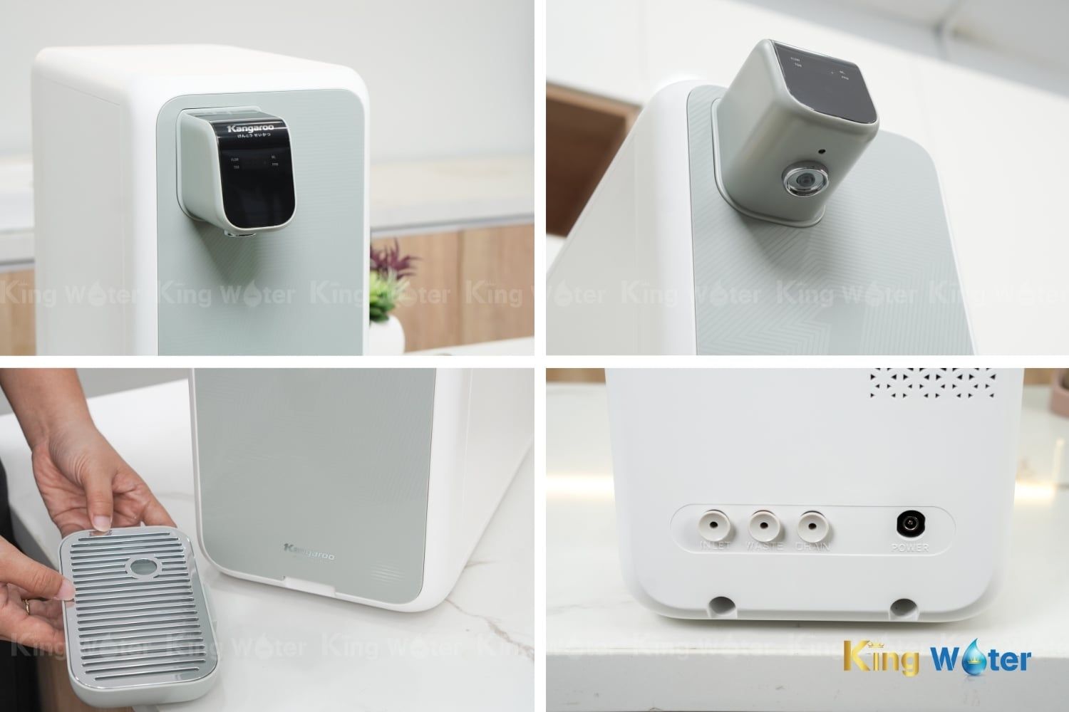 Máy lọc nước Kangaroo KG400HD - mỗi chi tiết đều thiết kế thông minh và hiện đại