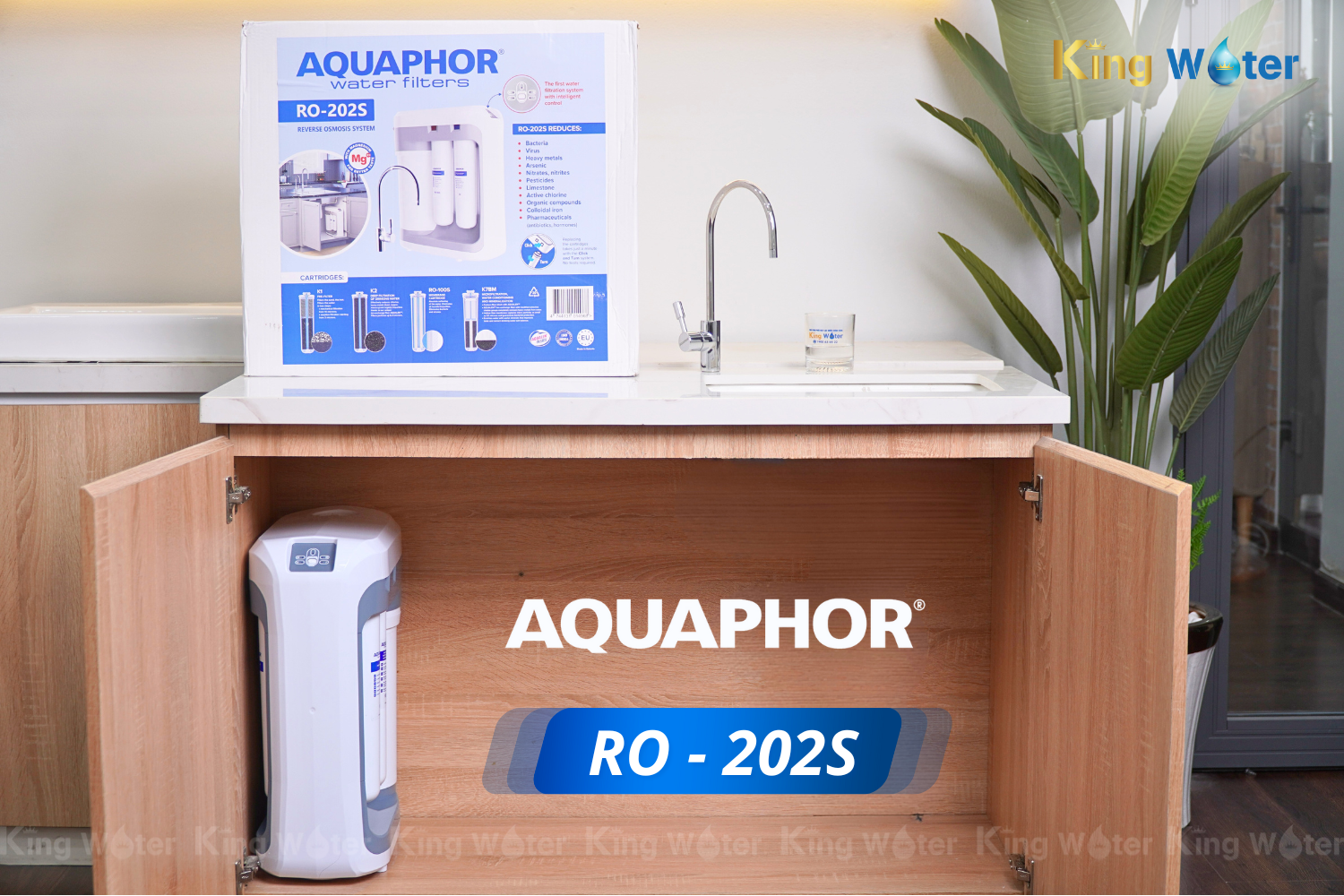 Aquaphor RO 202S là model RO cao cấp nhất của Aquaphor