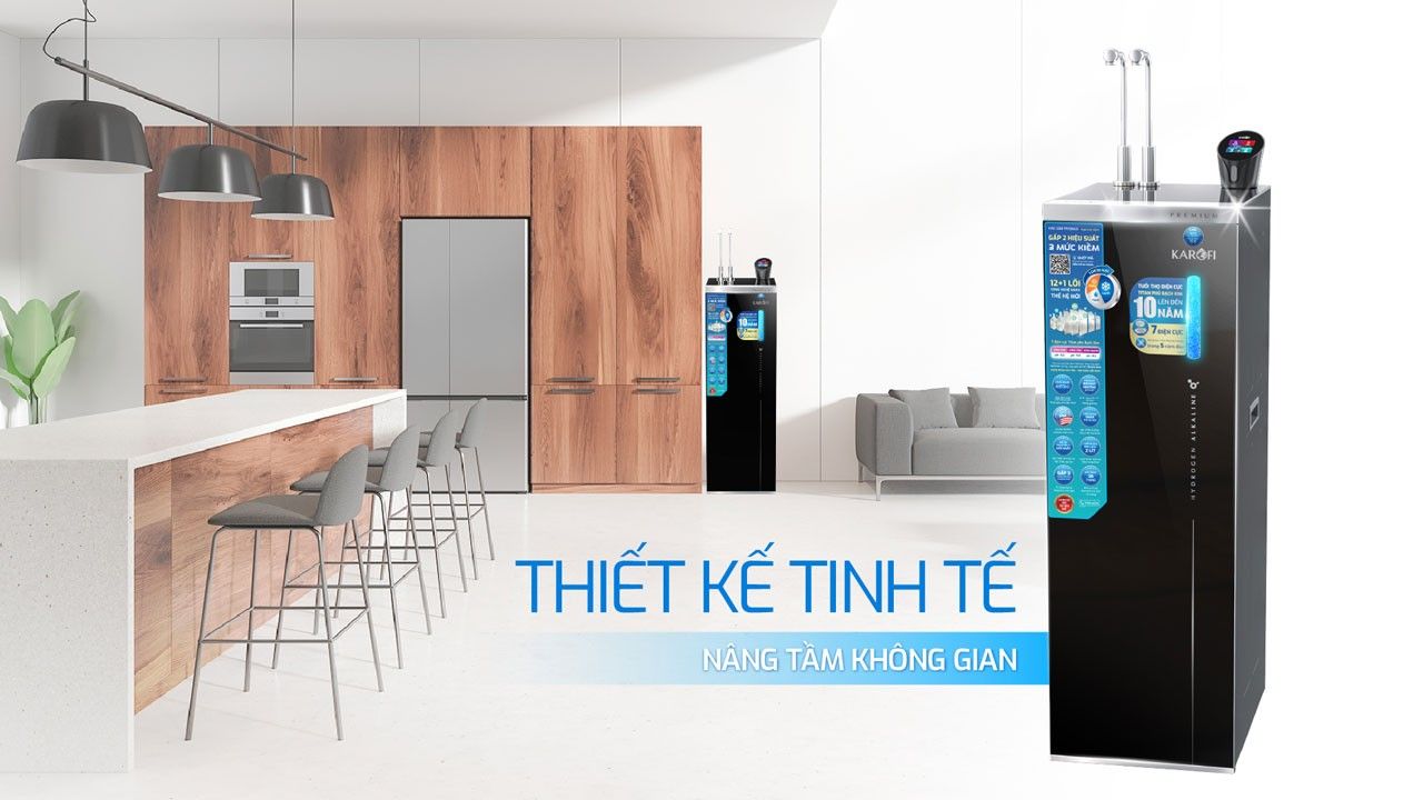 Karofi KAE - S88 Promax sở hữu thiết kế tinh tế, hiện đại, phù hợp mọi không gian