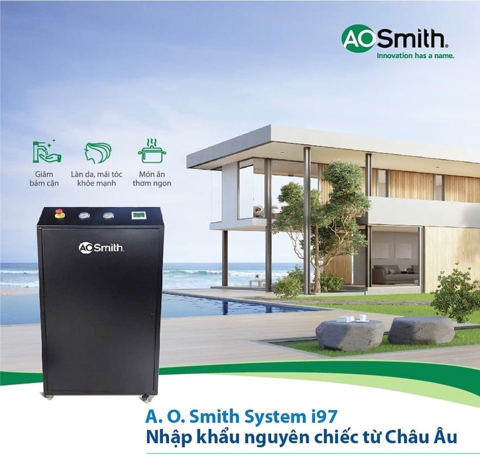 Máy lọc nước Ao Smith AOS System i97 là phương cách để tránh xa hiểm họa về việc sử dụng nước bẩn