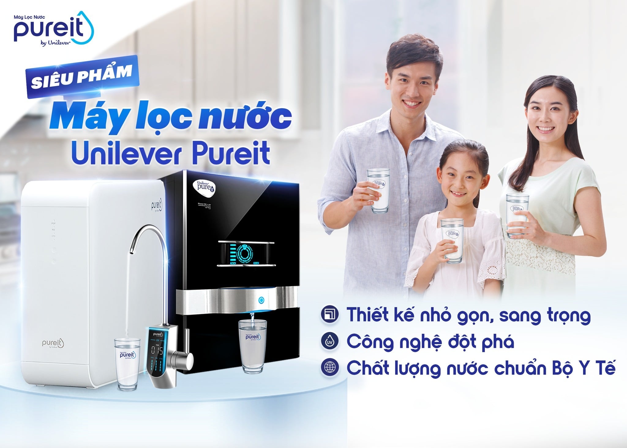 Pureit là thương hiệu của nước nào? Có tốt không?