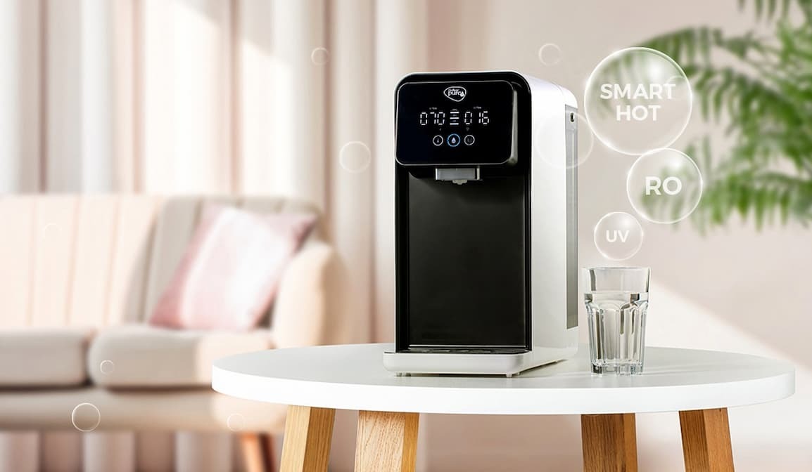 Máy lọc nước để bàn – Nhỏ gọn, tiện lợi